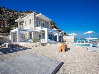 Villa Afantou Grabación al aire libre 4