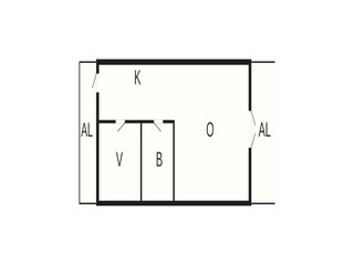 Appartement Allinge Plan d'étage 19