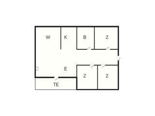 Casa de vacaciones Bolilmark Plano de planta 3
