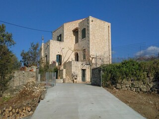 Villa Archea Eleftherna Außenaufnahme 2