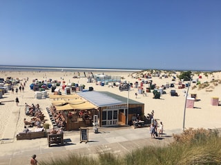 Strandleben mit Milchbuden am Nordstrand