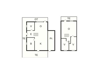 Vakantiehuis Ebeltoft Grondplan 41