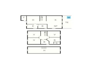 Holiday house Blåvand Floor Plan 3