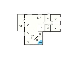 Maison de vacances Saltum Plan d'étage 27