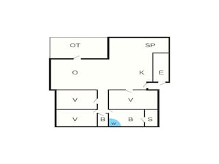 Ferienhaus Tranum Strand Grundriss 3