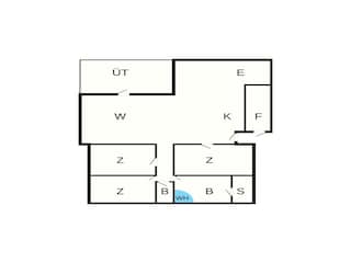 Holiday house Tranum Strand Floor Plan 3