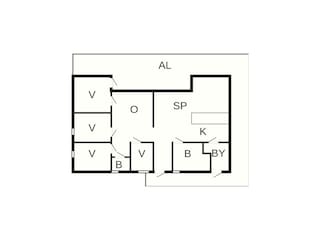 Casa per le vacanze Ambjörnarp Pianta del piano 44