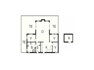 Casa de vacaciones Juelsminde Plano de planta 35