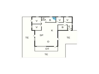 Vakantiehuis Als Grondplan 13