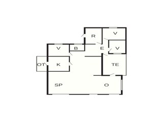 Maison de vacances Løkken Plan d'étage 20