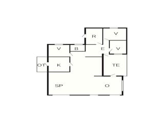 Vakantiehuis Løkken Grondplan 20