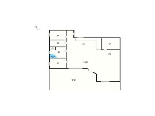 Maison de vacances Vaeggerløse Plan d'étage 36