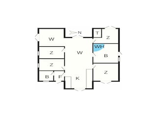 Holiday house Blokhus Floor Plan 3