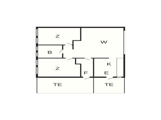Maison de vacances Sønderballe Plan d'étage 34