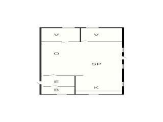 Casa de vacaciones Assens Plano de planta 40