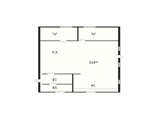 Casa per le vacanze Assens Pianta del piano 37