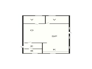 Maison de vacances Assens Plan d'étage 37