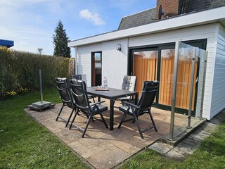 Terrasse im März 2026