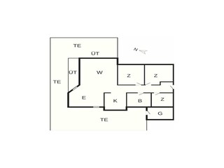 Holiday house Sæby Floor Plan 2