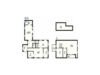 Maison de vacances Vestervig Plan d'étage 6