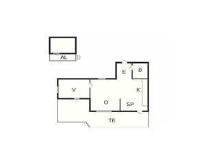Maison de vacances Grohed Plan d'étage 25