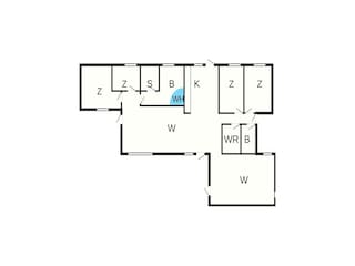 Ferienhaus Fjellerup Strand Grundriss 36