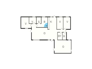 Holiday house Fjellerup Strand Floor Plan 36