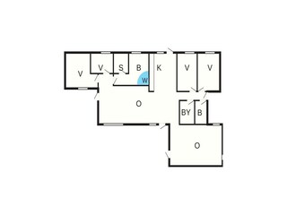 Maison de vacances Fjellerup Strand Plan d'étage 38