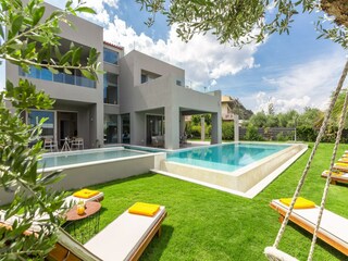 Villa Platanias Grabación al aire libre 4