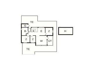 Maison de vacances Løkken Plan d'étage 48