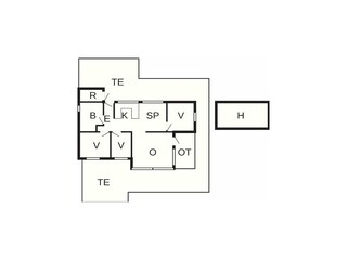 Ferienhaus Løkken Grundriss 13