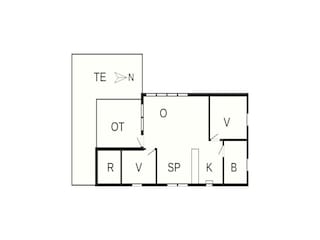 Holiday house Ansager Floor Plan 4