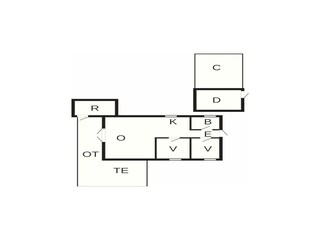 Casa per le vacanze Hyldtofte Pianta del piano 42