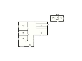 Maison de vacances Varekil Plan d'étage 72
