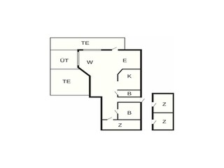 Maison de vacances Bjerge Strand Plan d'étage 59