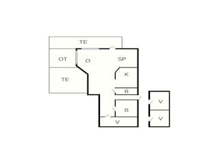 Ferienhaus Bjerge Strand Grundriss 9