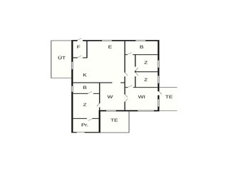 Casa per le vacanze Løkken Pianta del piano 4