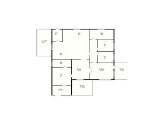 Holiday house Løkken Floor Plan 25
