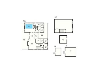 Maison de vacances Bønnerup Strand Plan d'étage 111
