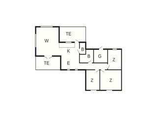 Vakantiehuis Henne Strand Grondplan 42