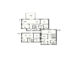 Casa de vacaciones Brattvåg Plano de planta 50