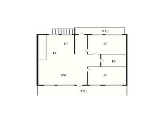 Maison de vacances Sønderballe Plan d'étage 56