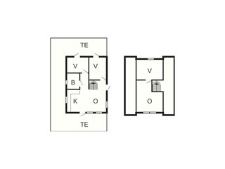 Casa de vacaciones Læsø Plano de planta 33