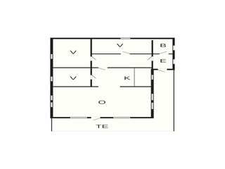 Maison de vacances Vejers Strand Plan d'étage 24