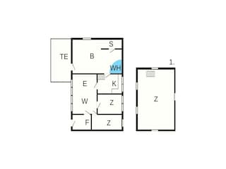Holiday house Harboøre Floor Plan 40