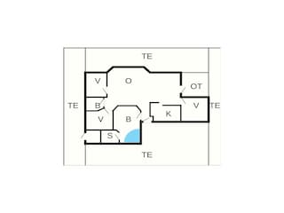 Maison de vacances Sjølund Plan d'étage 28