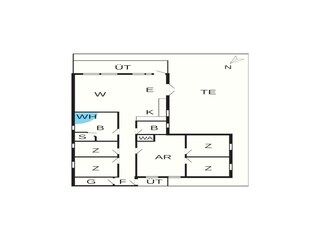 Maison de vacances Sønderballe Plan d'étage 35