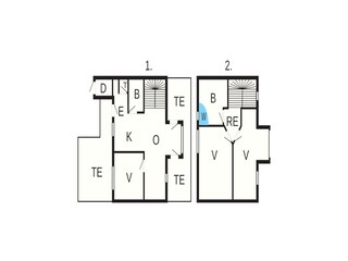 Vakantiehuis Juelsminde Grondplan 32