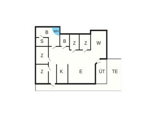 Vakantiehuis Lønstrup Grondplan 37