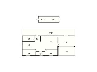 Vakantiehuis Egense Grondplan 42